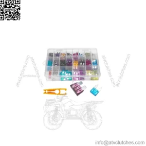 220X Car Blade Fuse Assortment Assorted Kit Blade Auto Truck Automotive Parts U* (For: Ford F-150)
