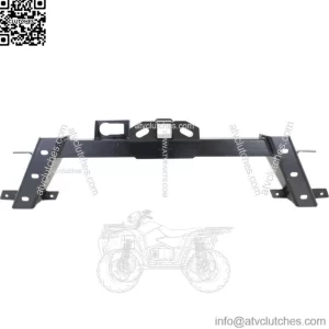 Rear Bumper Reinforcement For 2009-14 Ford F-150 W/ Tow Pkg Steel Black (For: Ford F-150)