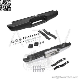 Fit For 1995-2004 Toyota Tacoma Truck Complete Steel Rear Step Bumper Assembly