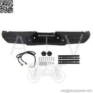 Rear Step Bumper For 2008-2016 Ford F-250 F-350 F-450 Super Duty W/Sensor Holes