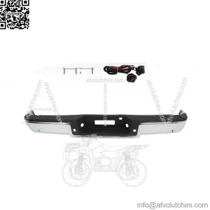 Chrome Complete Rear Bumper Assembly For 2006-2008 Ford F150 w/ Park Assist