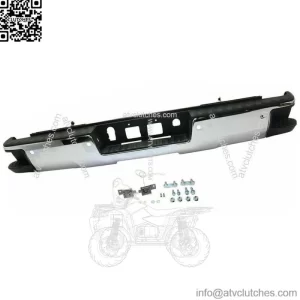 Chrome Rear Bumper Assembly For 2014 -2018 Chevy Silverado Sierra 1500 W/ Park