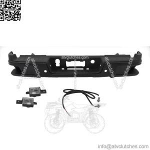 Steel Rear Step Bumper For 2019-2021 Chevy Colorado GMC Canyon With Sensor Holes