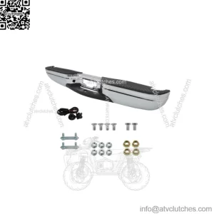 Rear Metal Step Bumper For Ford 1997-2004 F-150 1997-1999 F-250 Rear Chrome