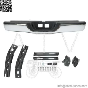 Chrome Steel Rear Step Bumper Complete Assembly For 2000-05 2006 Toyota Tundra