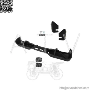 Rear Step Bumper Assembly Black Steel For 2007-2013 Toyota Tundra TO1103115