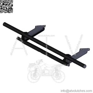 Double Tube Rear Bumper Black John Deere Gator XUV 835 865 E M R ALL (For: More than one vehicle)