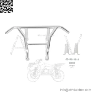 Rear Bumper Brush Guard Protection For Polaris 2008-2014 RZR 800 RZR S RZR 4 (For: Polaris)