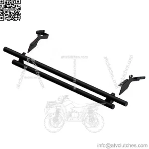 Double Tube Rear Bumper for 2010-2014 Polaris Ranger 800 4x4 / 800 Crew 4x4 (For: Polaris)