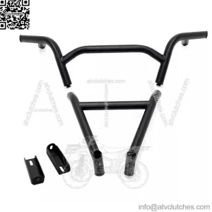 Heavy-Duty Rear Bumper for Polaris RZR PRO XP/ PRO XP 4 (2020+) - BLACK