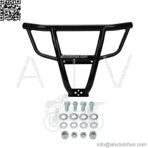 Black Front Bumper Guard Fit For Polaris RZR XP 1000 & Turbo 19-23 Steel (For: Polaris)