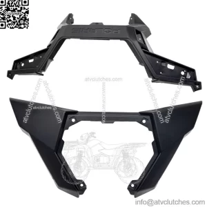 Polaris 5455179-070 BUMPER-FRONT BLK (For: Polaris)