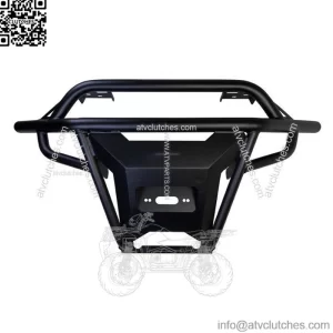 Front Bumper Guard Black Polaris Ranger XP / Crew 900 1000 (For: Polaris)