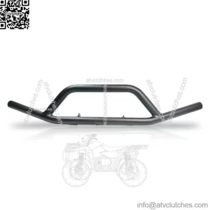 Polaris Sportsman 850 1000 (2017-2024) ATV Heavy Duty Black Metal Rear Bumper (For: Polaris)