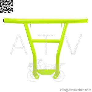 Racing Rear Bumper Venom Green For Polaris Scrambler XP 850 1000 2014-2019 (For: Polaris)