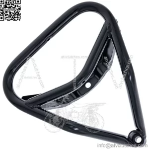 Polaris 0452618-067 Gloss Black Front Bumper 2007-2021 Phoenix 200 ATV (For: Polaris)