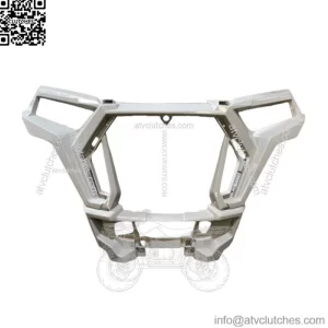POLARIS NEW OEM RZR 1000 900 FASCIA FRONT BUMPER GRAY GHOST 19 - 23 5454743-728