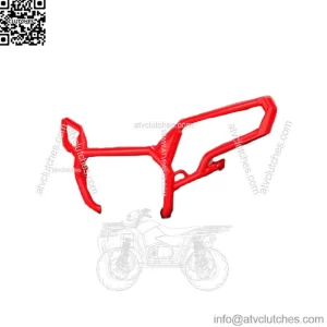 2024-2025 Genuine Polaris RZR XP Front High Coverage Bumper Red 2884513-293