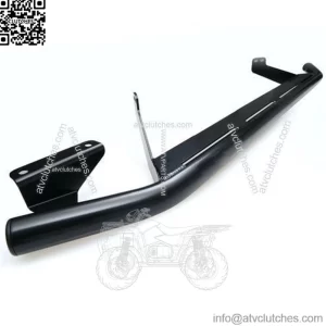 Black Rear Bumper For Polaris Ranger XP 1000 2018-2022 9357112961 (For: Polaris)