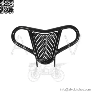 Front Aluminum Bumper For 1999-2014 Honda TRX 450R 400EX 400X TRX450ER Guard