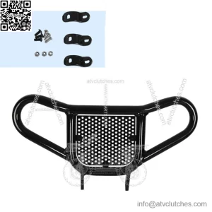 For Honda TRX 400X TRX 400EX TRX 450ER TRX 450R Front Bumper ATV Black 1999-2014