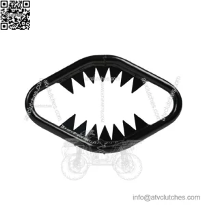 Yamaha Raptor 700 700R ALUMINUM FRONT BUMPER MATTE BLACK  JS208-MBK