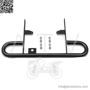 Rear Back Wide Grab Bar Bumper Black Carrier For 2004-Up Yamaha YFZ450 ATV