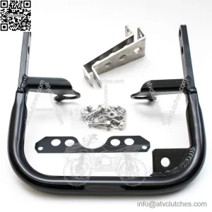 Yamaha YFZ 450 Grab Bar 04 - 13 Rear Bumper ARMAT by Alba Racing Black 199 T5