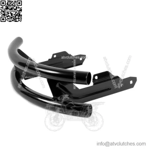 John Deere 100 Series 2-Bar Front Bumper Guard - Lawn Protection with Decals