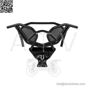 Can-Am Maverick X3 (2017-Up) Rear Bumper Guard with D-Rings - Powder Coated