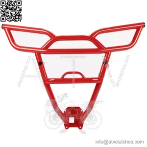 Polaris RZR XP 1000/XP4 1000 (2014-2018) Red Heavy-Duty Rear Bumper Guard