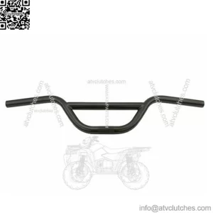 ABSOLUTE 4" RISE STEEL MX HANDLEBAR 826S 22.2MM IN BLACK.