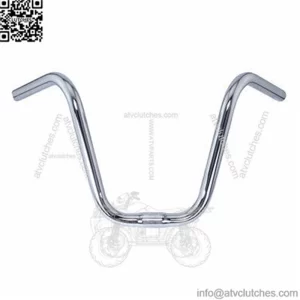 GENUINE VINTAGE LOWRIDER BICYCLE STEEL 9" RISE V APE HANDLEBAR 25.4MM IN CHROME.