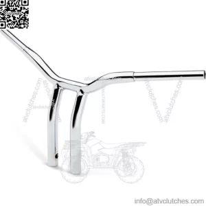 LA Choppers 1 1/4" Chrome Kage Fighter 12" T Bars Pullback Handlebars Harley FXD (For: Harley-Davidson)