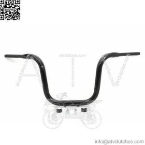 Black 1-1/2" Road Glide 15" Multi Riserless Apes Apehangers Handlebars Harley (For: Harley-Davidson)