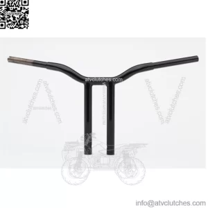 LA Choppers 1 1/4" Black Kage Fighter 10" T Bars Straight Handlebars Harley FXD (For: Harley-Davidson)