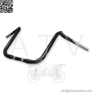 KST Kustoms Satin Denim Black 10" Mayhem Bagger Handlebars Bars Harley Touring (For: Harley-Davidson)