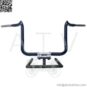 KST Kustoms Gloss Black 16" Mayhem Bagger Handlebars Bars Harley Touring Batwing (For: Harley-Davidson)