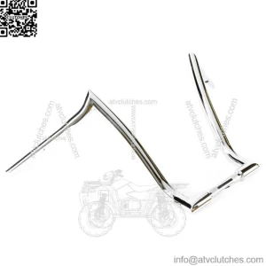 Factory 47 Nomad Ape Hanger Handlebars 1-1/2" 16" Chrome Harley Softail (For: Harley-Davidson)