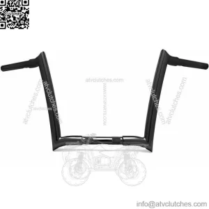 Paul Yaffe Black 12 OEM Monkey Ape Bar Handlebars Harley Touring Road King Glide (For: Harley-Davidson)