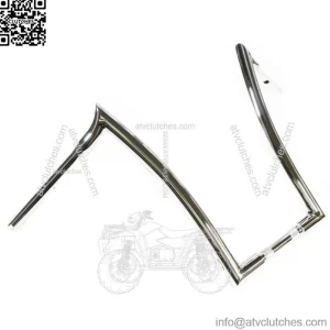 Factory 47 Maddogger Apes Handlebars 18" 1.25" Chrome Harley Road King Softail (For: Harley-Davidson)