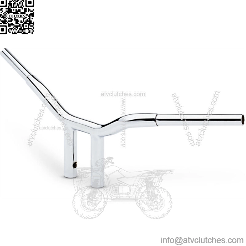LA Choppers 1 1/4" Chrome Kage Fighter 8" T Bars Straight Handlebars Harley FXD (For: Harley-Davidson)