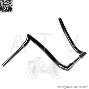 Factory 47 Nomad Ape Hanger Handlebars 1.5 16" Gloss Black Harley Softail (For: Harley-Davidson)