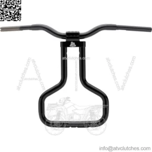 LA Choppers 1 1/4" 18" Black Kage Fighter T-Bar Handlebars Harley Road Glide 15+ (For: Harley-Davidson)