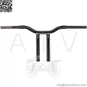 LA Choppers 1 1/4" Black Kage Fighter 8" T Bars Pullback Handlebars Harley FXD (For: Harley-Davidson)