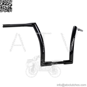 14" Black Fat Monster Ape Hangers Apes Handlebars Harley Softail Dyna Sportster (For: Harley-Davidson)