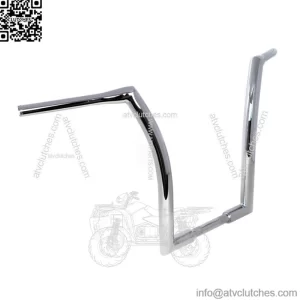 12" Chrome Fat Monster Ape Hangers Apes Handlebars Harley Softail Dyna Sportster (For: Harley-Davidson)