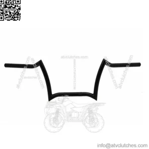 Black 9" Crazy Z Bars Ape Hanger Handlebars Harley Softail Dyna Sportster FXR (For: Harley-Davidson)