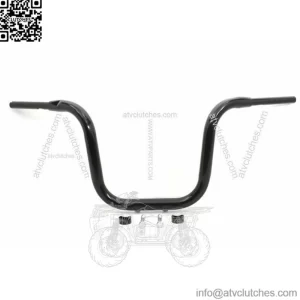 Black 1-1/2" Road Glide 12" Multi Riserless Apes Apehangers Handlebars Harley (For: Harley-Davidson)