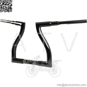 LA Choppers 1.5" Thresher 12" Black Handlebars Bars Harley Road Glide King 15+ (For: Harley-Davidson)